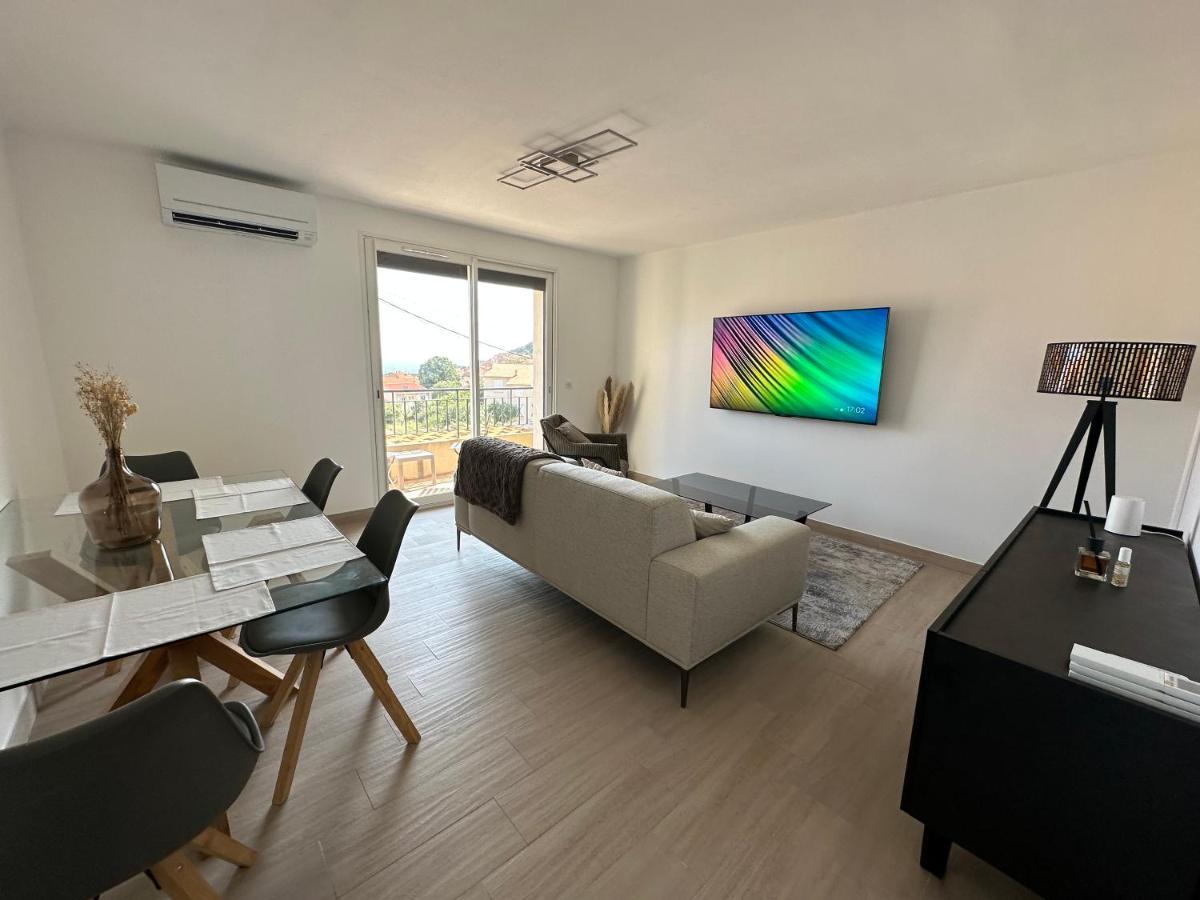 Alivu - Appartement Moderne Avec Terrasse Cargese Luaran gambar